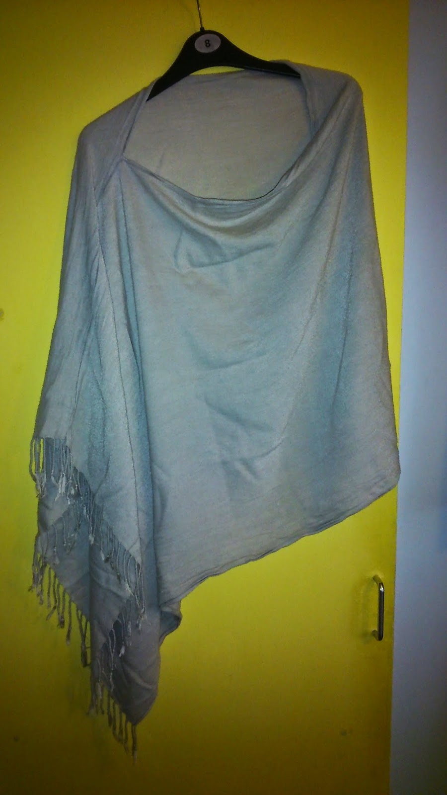 The Natural Woman Scarf into poncho