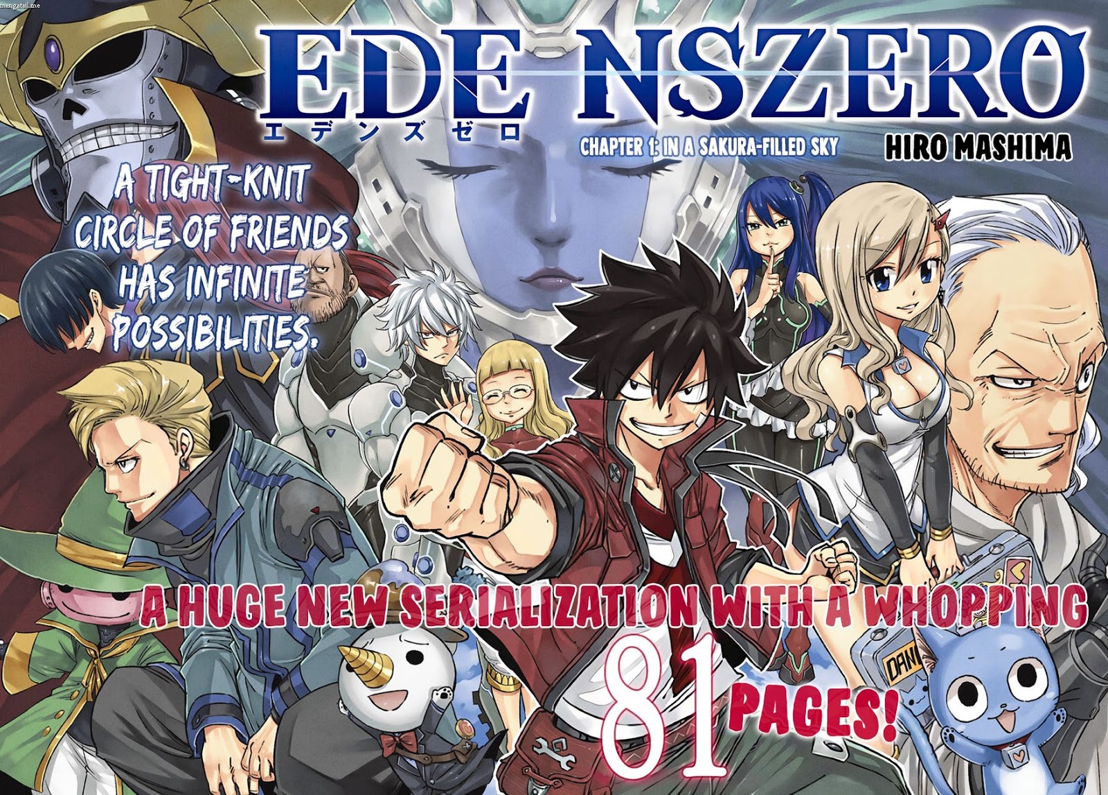 Qoo News] “Fairy Tail” Creator Hiro Mashima's “EDENS ZERO” Confirms TV Anime  Adaptation