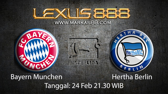 PREDIKSI BOLA - PREDIKSI TARUHAN BOLA BAYERN MUNCHEN VS HERTHA BERLIN 24 FEBRUARI 2018 ( GERMAN BUNDESLIGA )