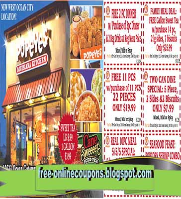 Free new orleans restaurant coupons