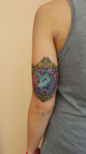Ouro-moldado unicornio