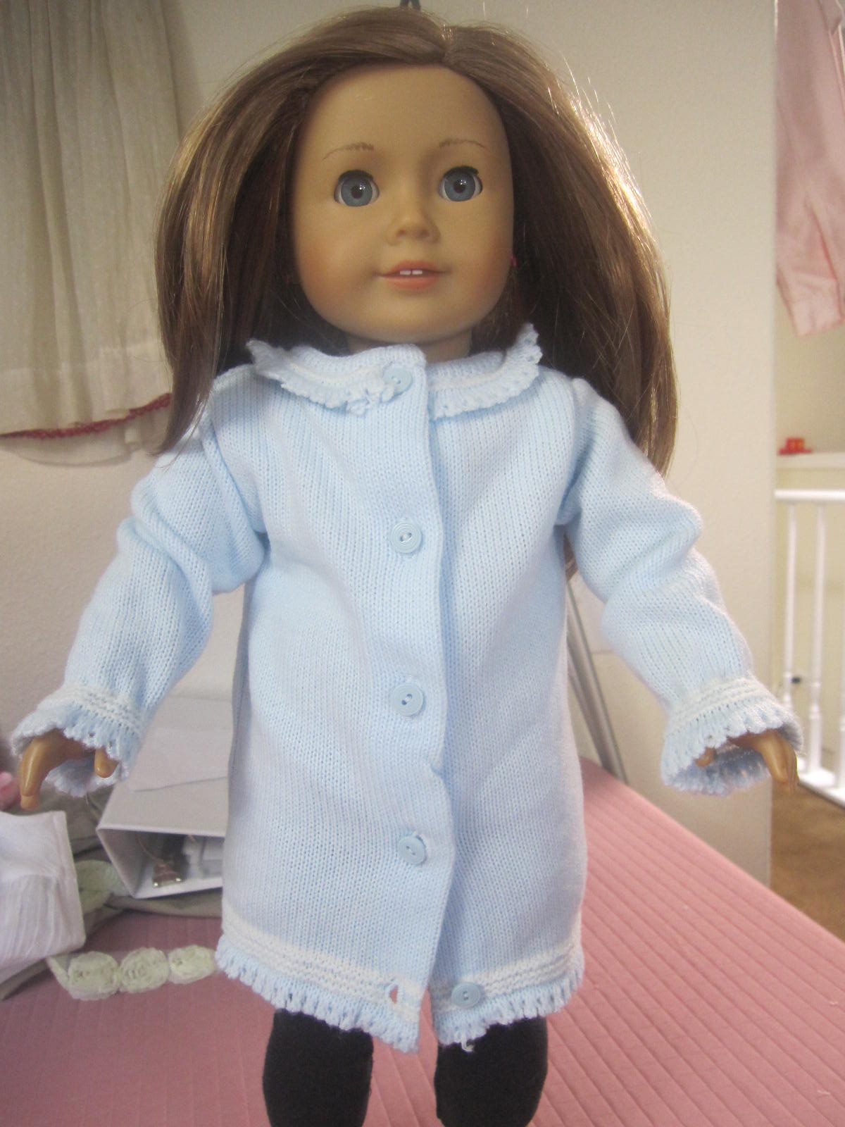 The Savage Dolls Baby Sweater to Doll Coat Tutorial