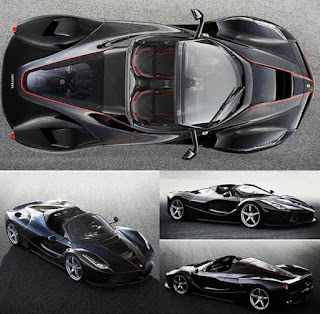 Ferrari LaFerrari Aperta Convertible Super Car 2 LaFerrari Aperta Convertible All Angle Picture