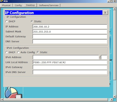 Tutorial Membuat Desain atau Simulasi Jaringan Sederhana Menggunakan Cisco Packet Tracer cara konfigurasi jaringan sederhana