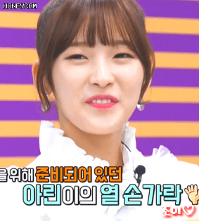 170503 더쇼 오마이걸 아리니 스페셜.gif | 인스티즈