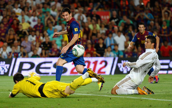 pictures Lionel Messi vs Real Madrid Super Cup 2012/2013