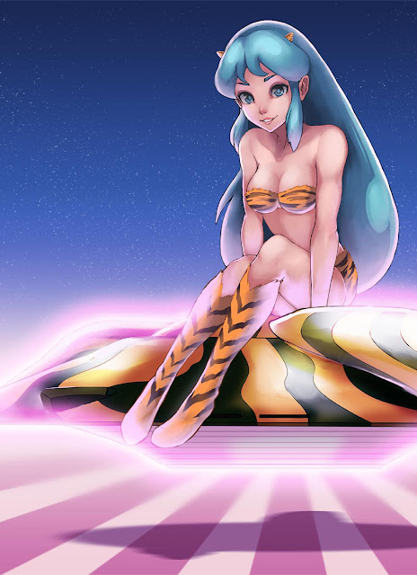 Urusei Yatsura "Lum" by Mynare