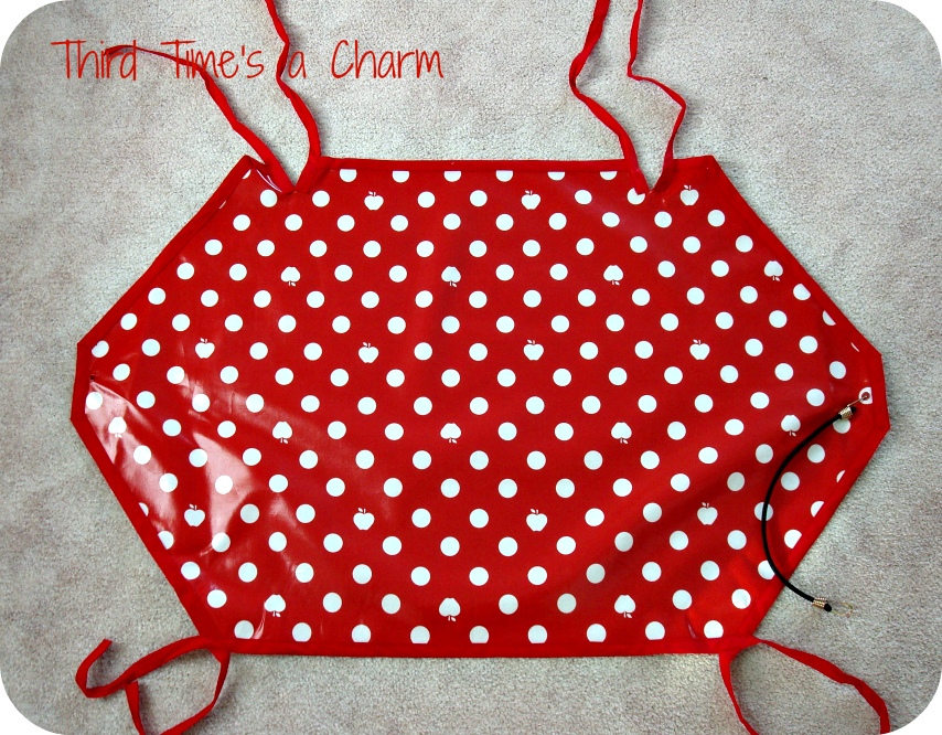 Third Time's a Charm Toddler Seat Cover