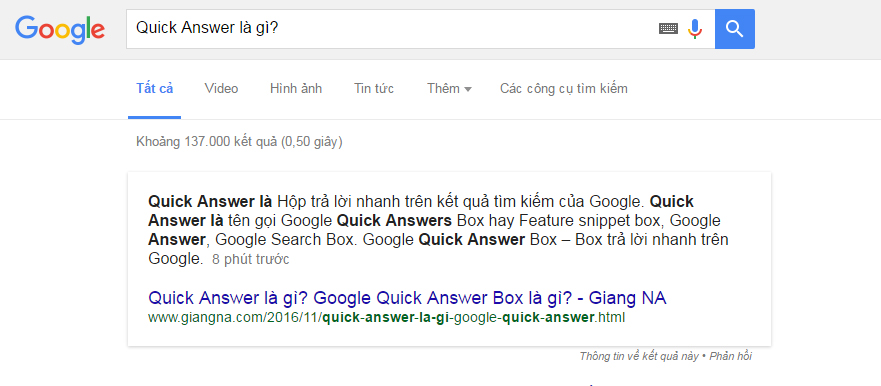 Quick Answer Quick Answer
