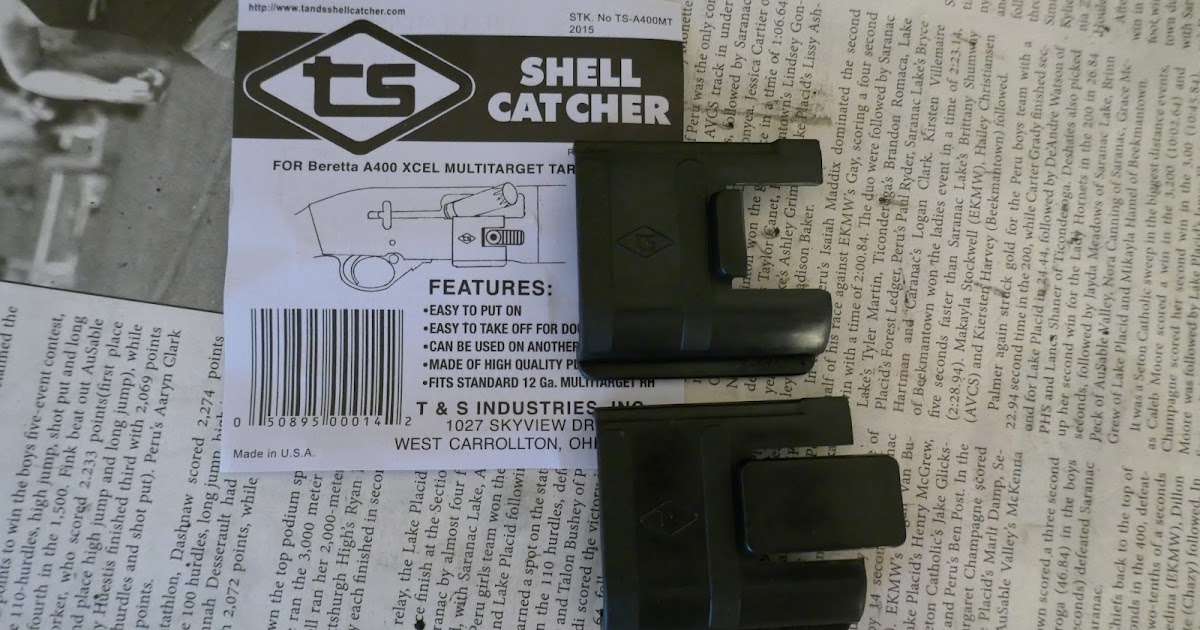 The Lost Target T&S Shell Catcher for Beretta A400 Excel Blue and
