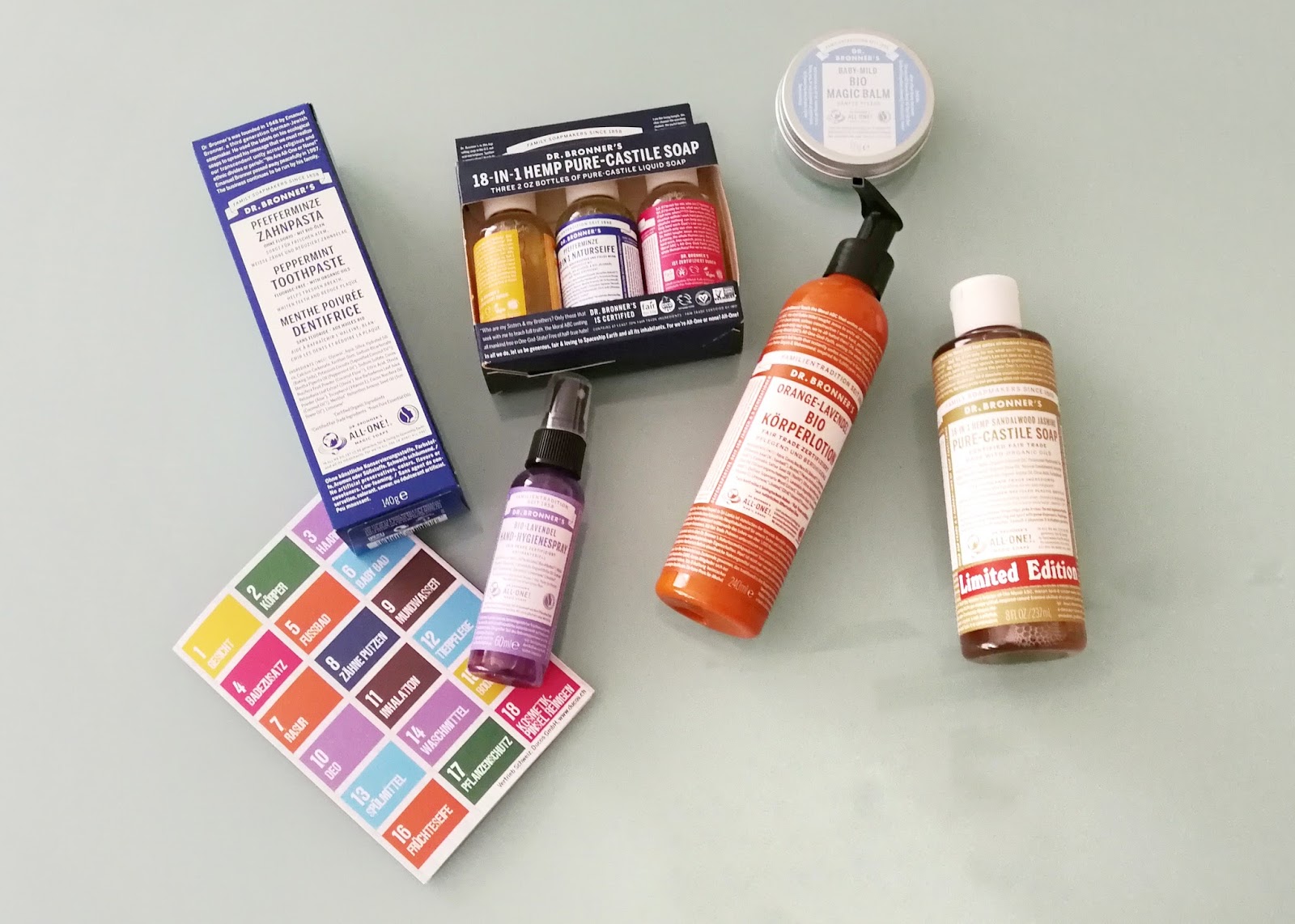 Dr. Bronner's 1 Seife für alles FLYINGHOUSEWIVES