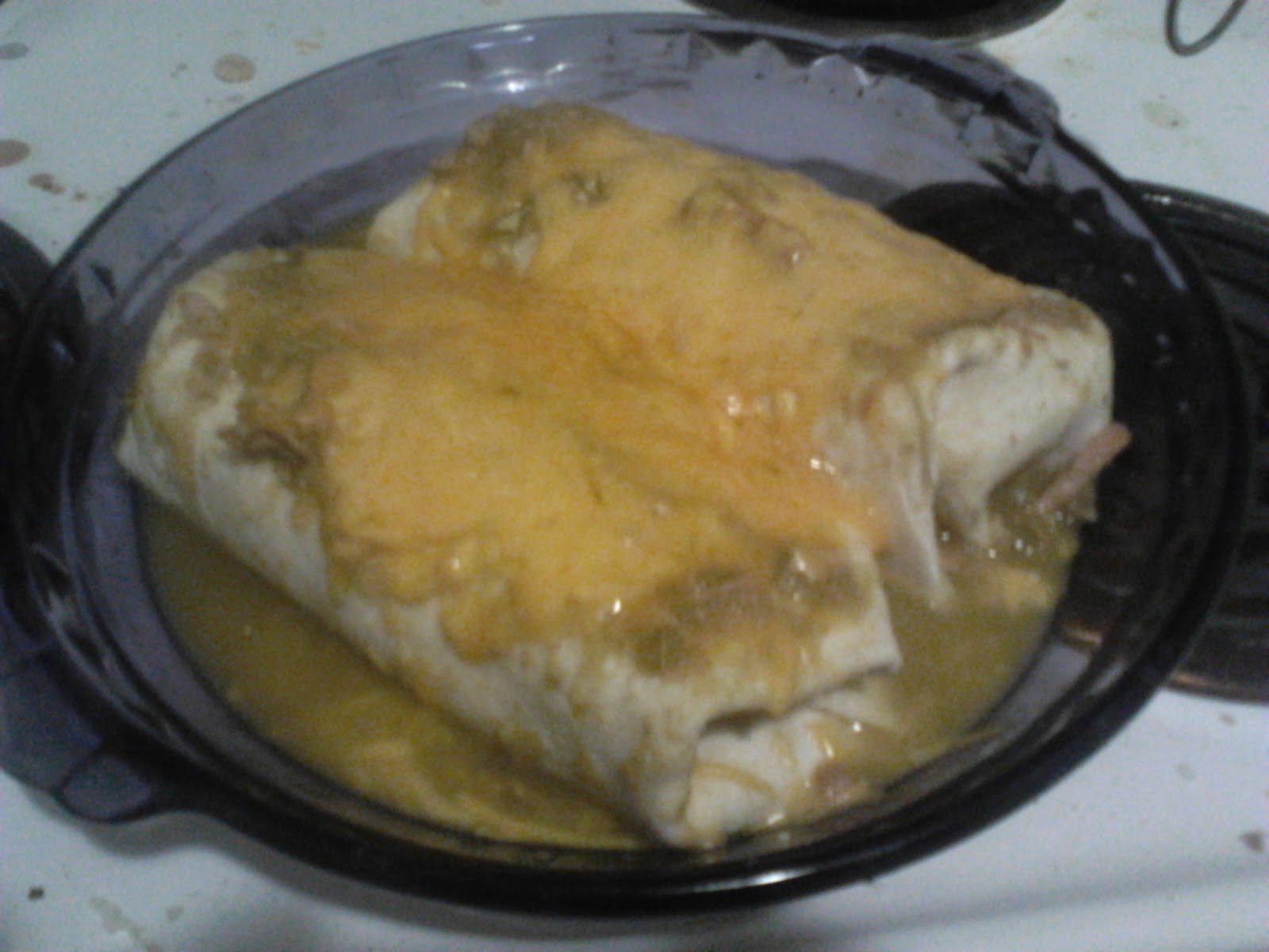 Recipes We've Tried Smothered Chile Verde Burritos