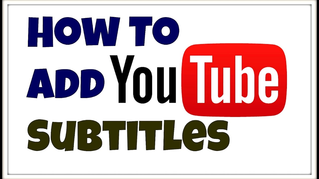 How To Put Subtitles On Youtube - Title Choices