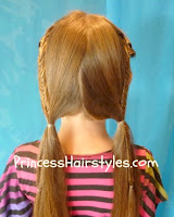 Hunger Games Fishtail Pigtails