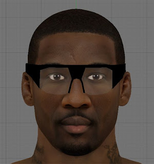 NBA 2K13 Amar'e Stoudemire HD Cyber Face Patch