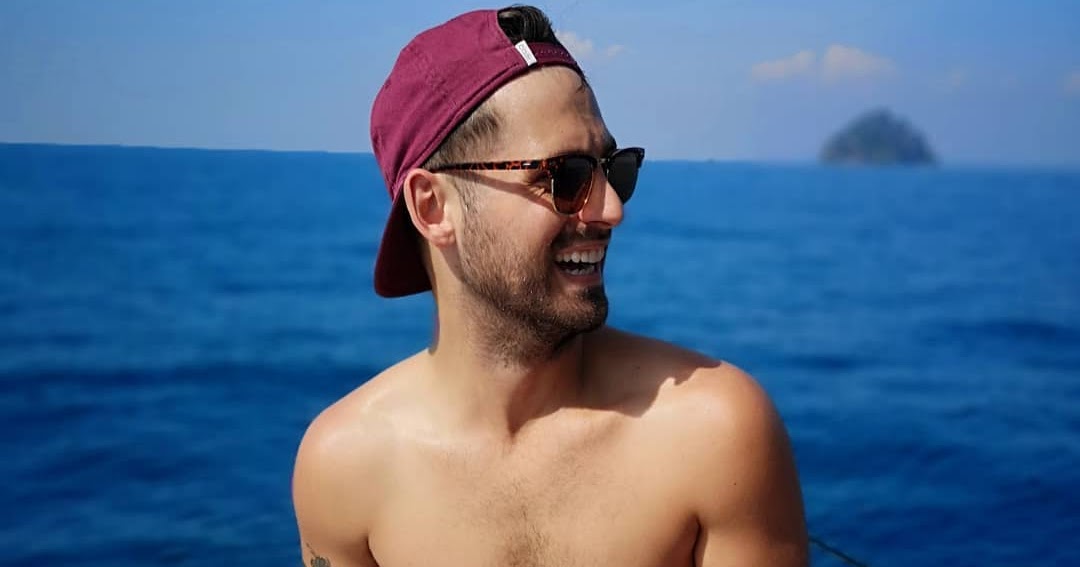 shirtless luc jean bilodeau fishing