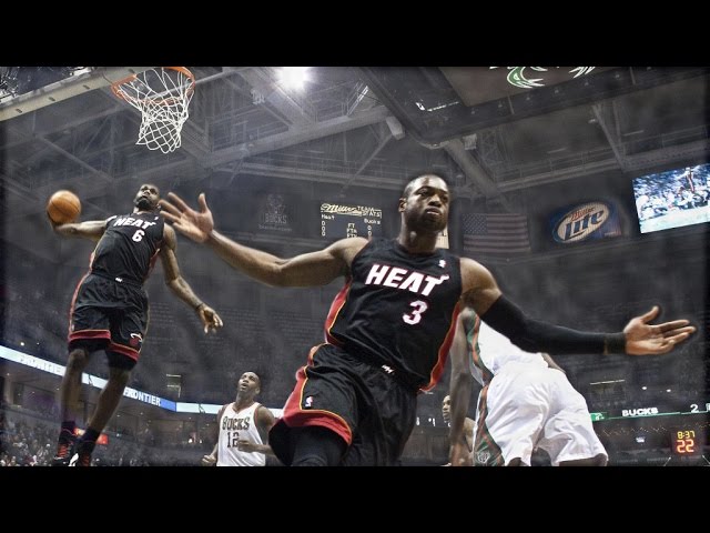 d wade and lebron