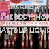 The Body Shop MATTE LIP LIQUID Swatches 