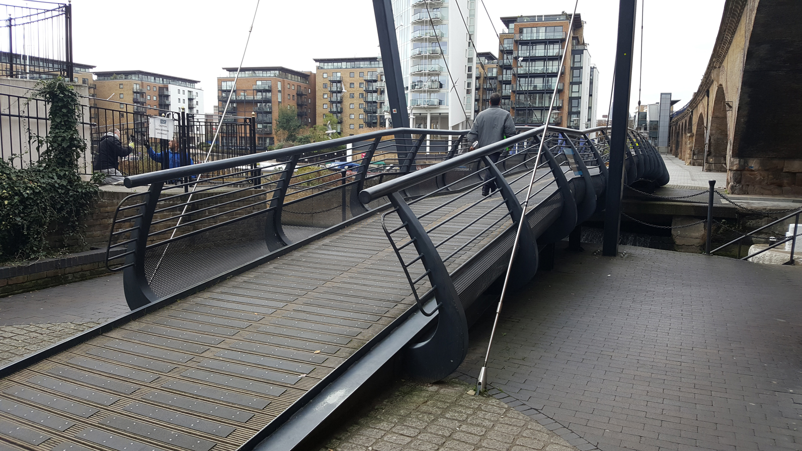 The Happy Pontist London Bridges 43. Limehouse Basin Footbridge