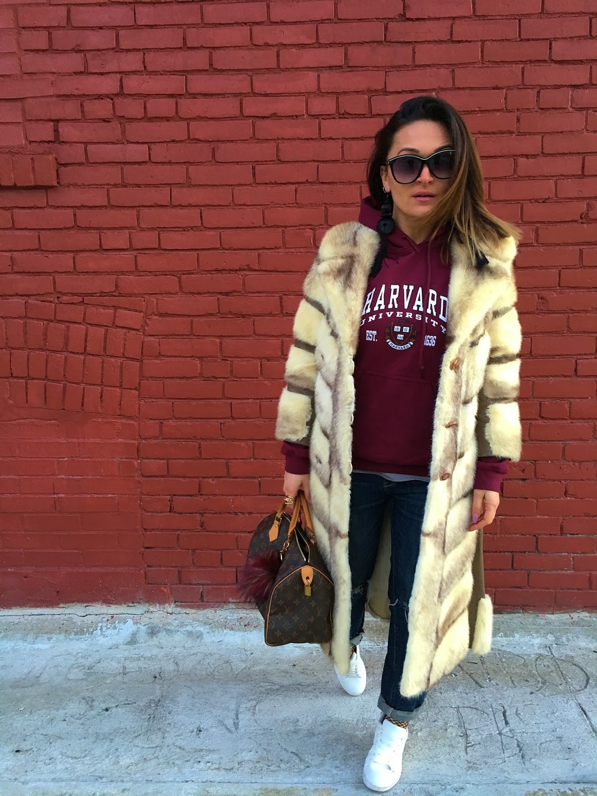 How to Wear Fur Coat Every Day