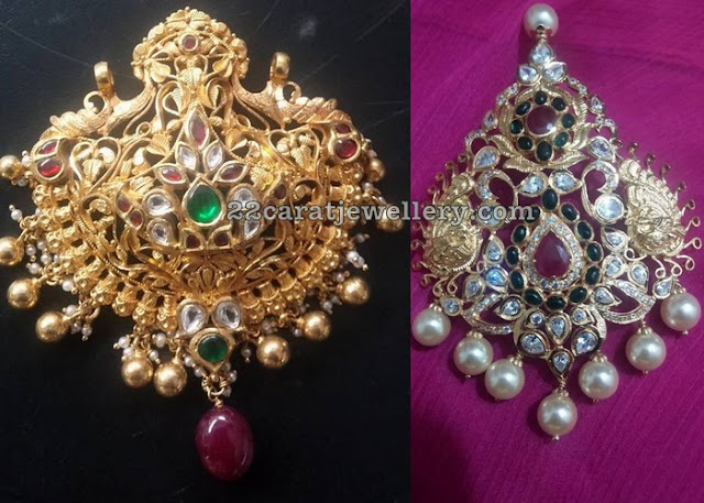 Latest Kundan Pendant Sets