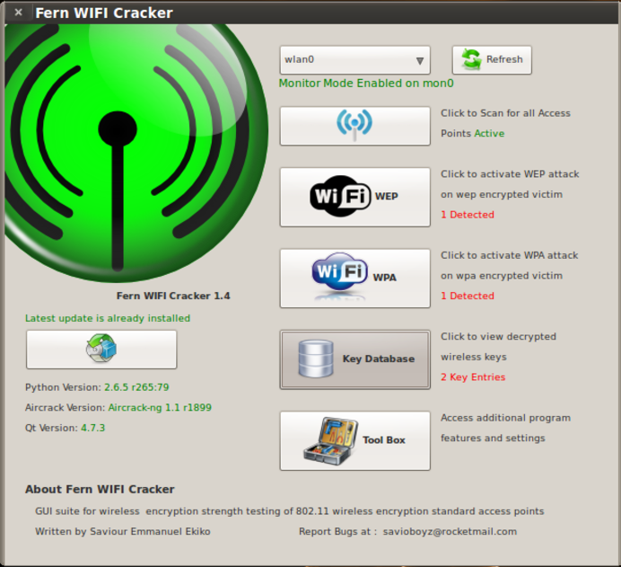 how to download fern wifi cracker