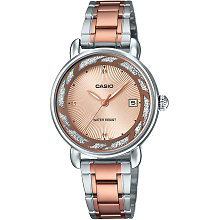 Ceas dama modern Casio Classic LTP-E120RG-9ADF auriu cu argintiu reducere Ceas dama modern Casio Classic LTP-E120RG-9ADF auriu cu argintiu reducere