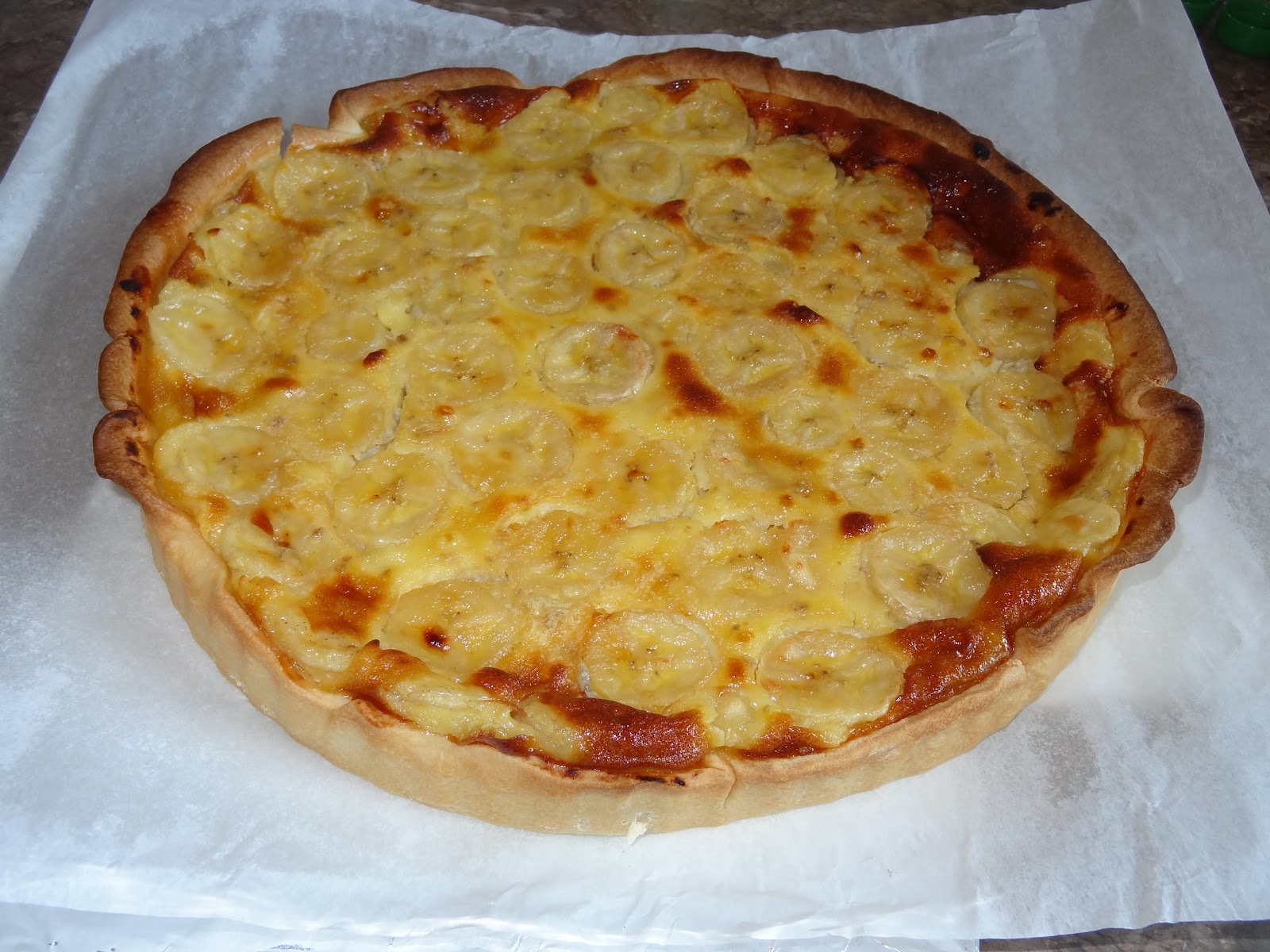 Lundi Pâtisserie ! Tarte Banane / Cardamome / Coco