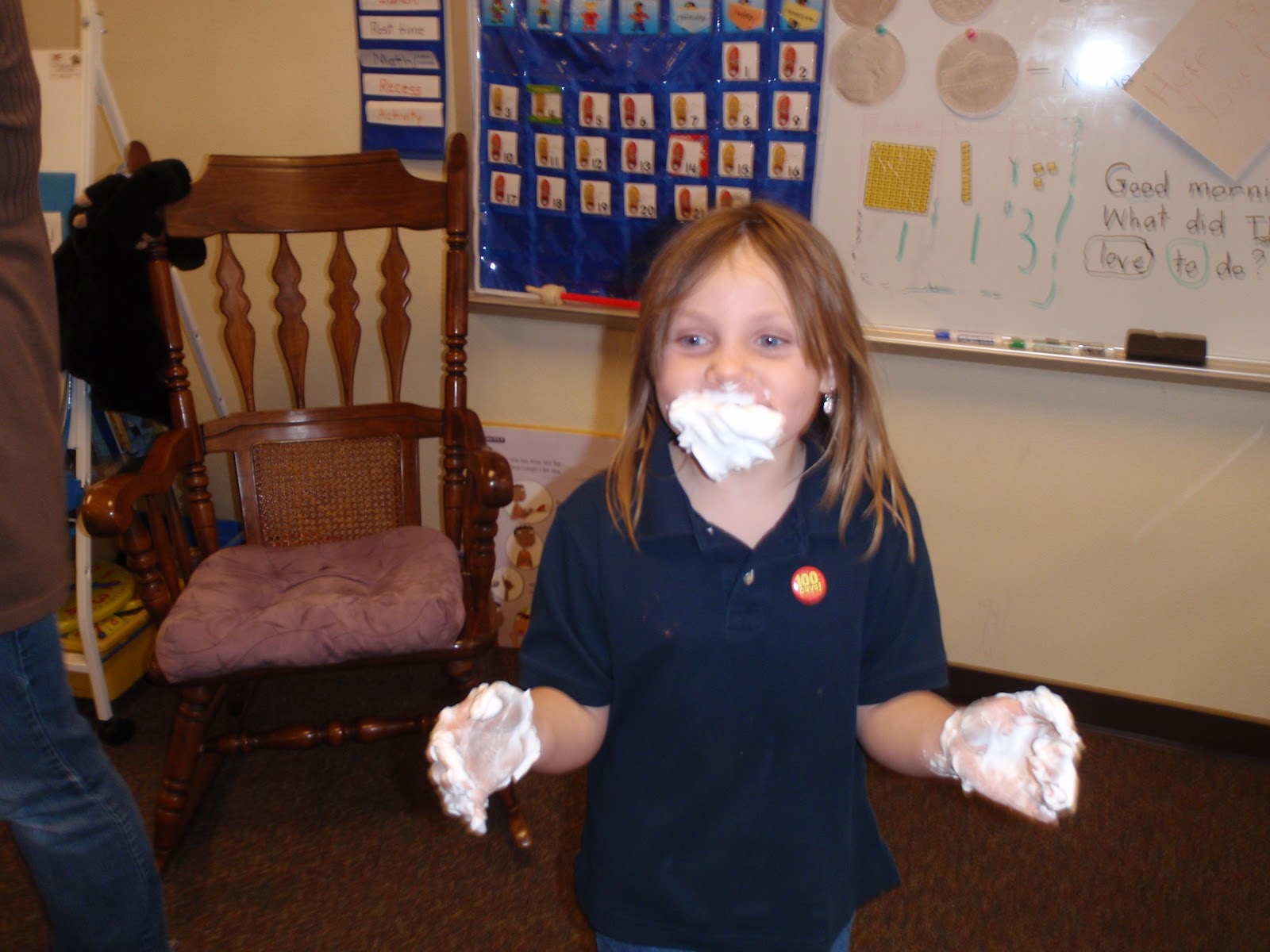 School is FUN! Pie in the face contest
