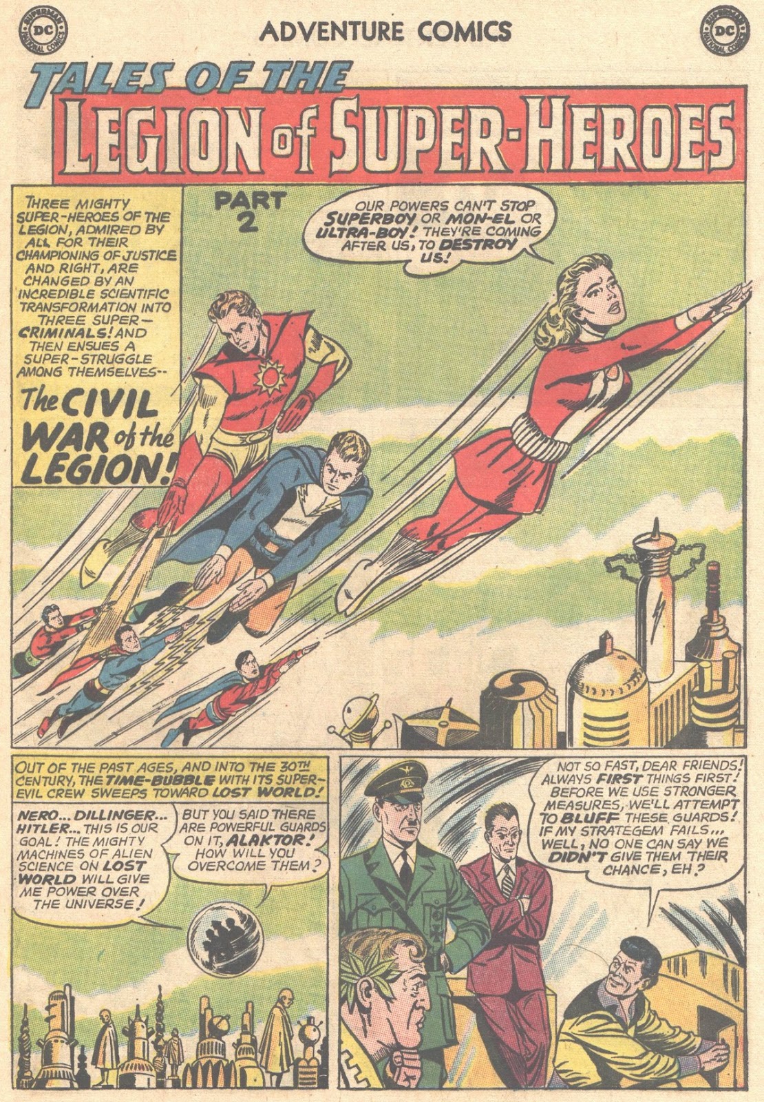 Days Of Adventure Adventure Comics 314 November 1963
