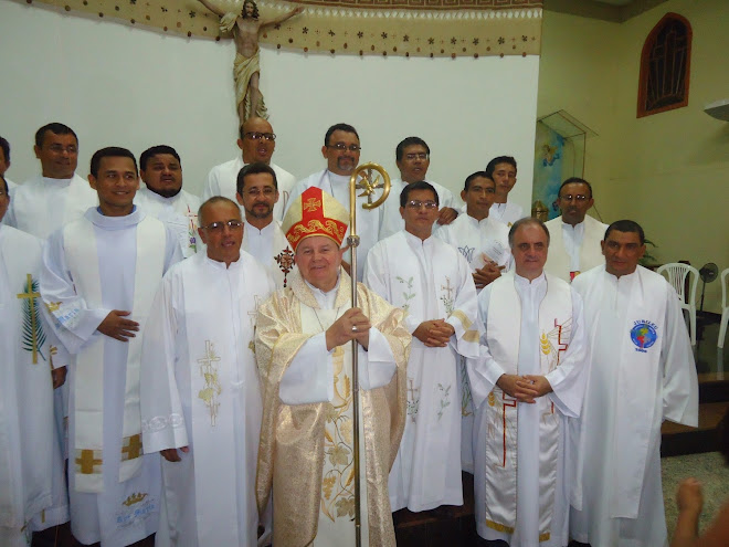 Clero da Diocese de Coari em Manacapuru - 03.04.2014