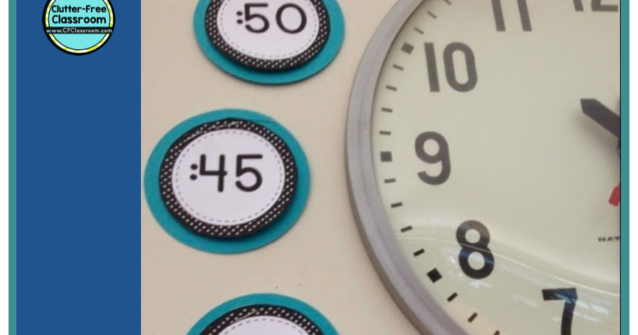 PRINTABLE CLASSROOM CLOCK LABELS towards Prepare TELLING Period graphic about Printable Classroom Labels identify PRINTABLE CLASSROOM CLOCK LABELS towards Train TELLING Season