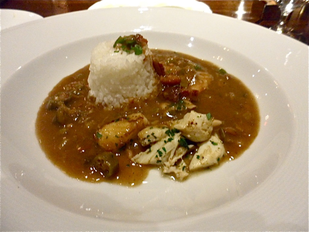 Know Whey Turkey Gumbo Seafood Gumbo At Restaurant R Evolution