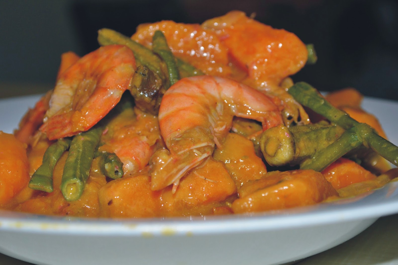 Ultimate Food Lovers Ginataang Hipon sa Kalabasa (Shrimp in Coconut