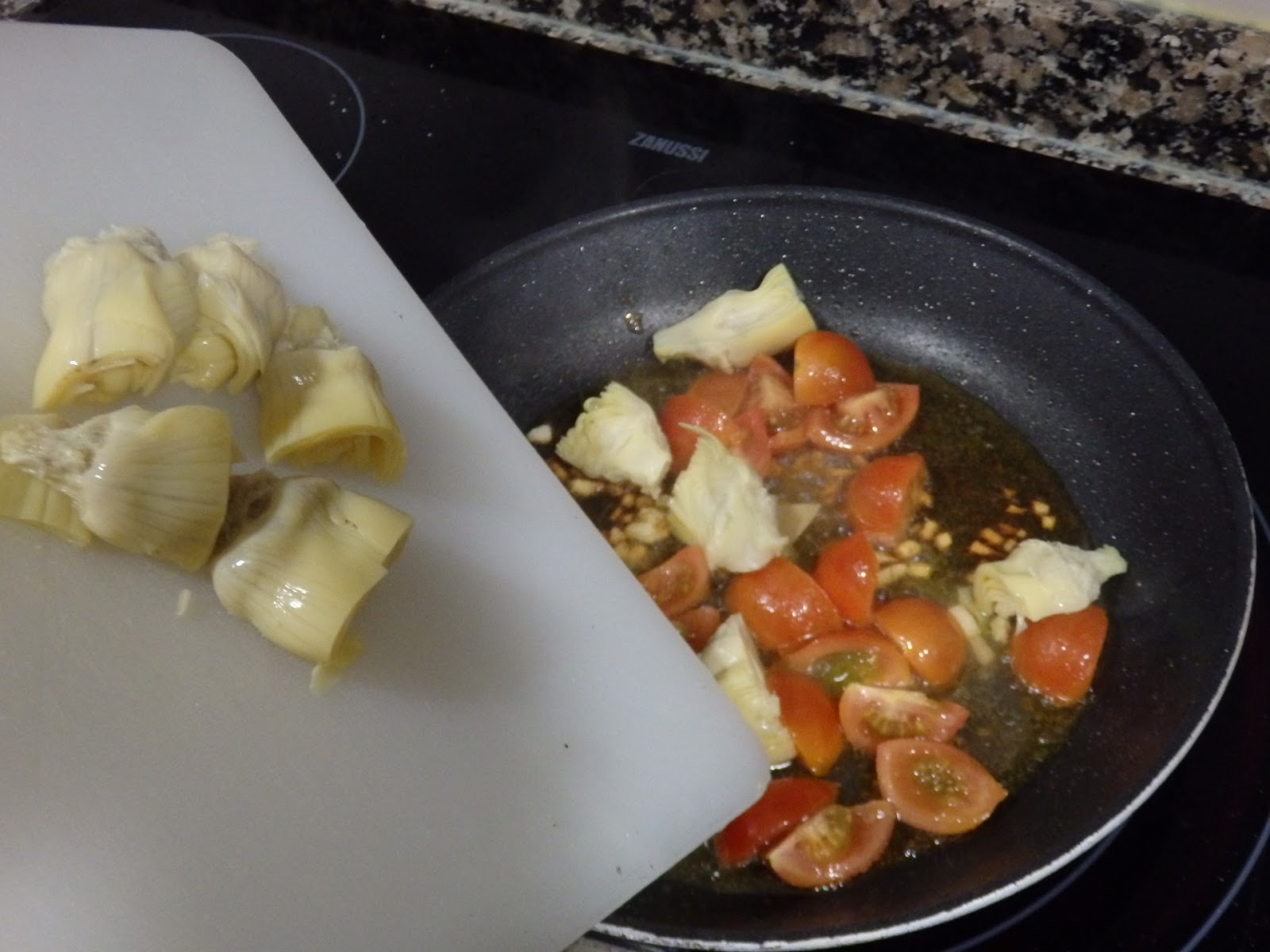 OSUKAA IS COOKING: CONCHIGLIE AI CINQUE COLORI CON TOMATES CHERRY ...