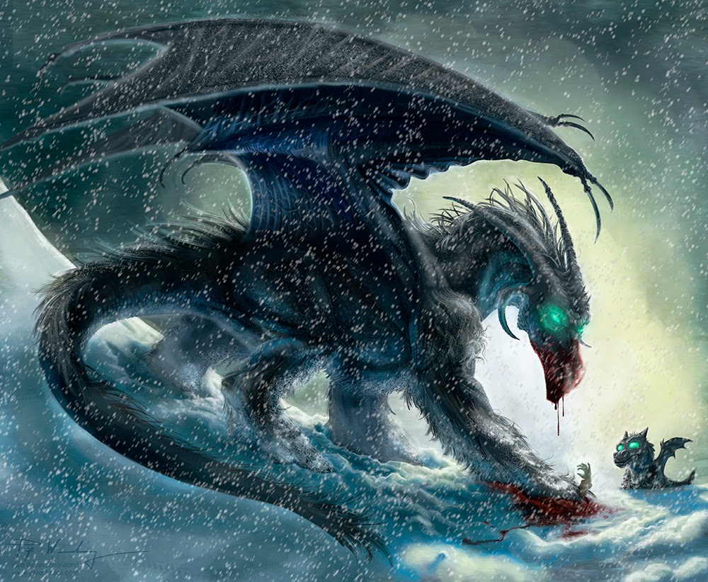 Снежный дракон читать полностью. Драгон Винтер. Снежный дракон. Зимний дракон. Дракон арт.