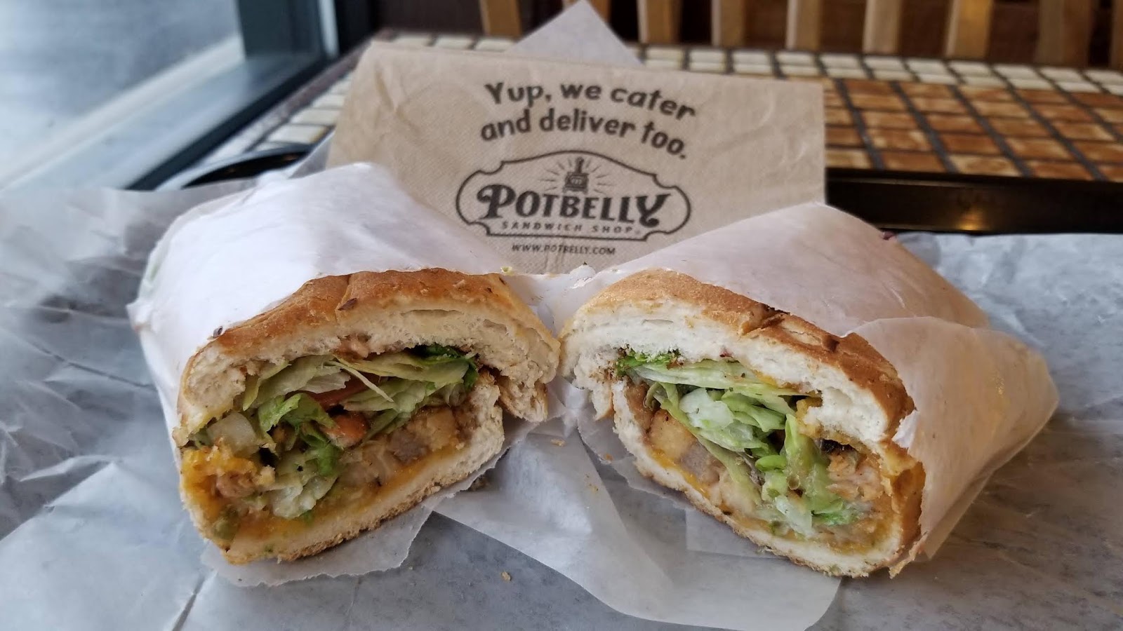 NEW Turducken sandwich and Pumpkin Pie Shake at Potbelly's, for a