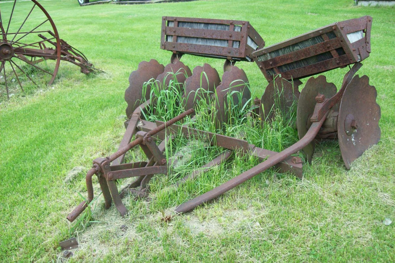 Life in a Deer Yard ANTIQUE FARM MACHINERY
