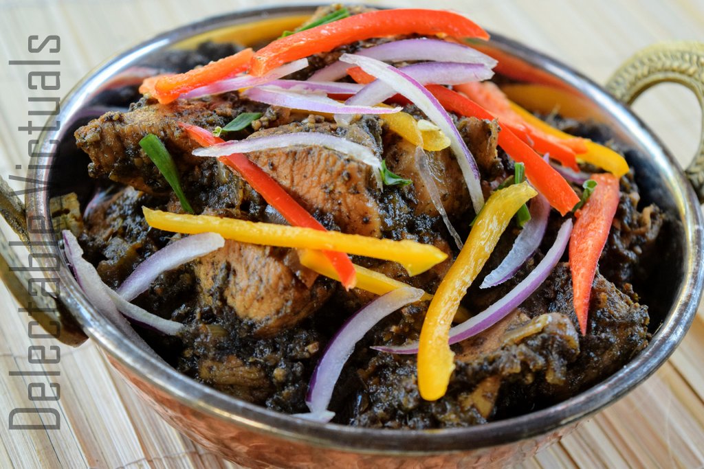 Delectable Victuals Chicken with Black Peppercorn, Nigella Seeds