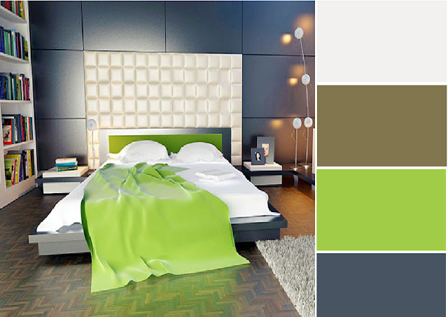 40 Combinaciones de Paletas de Colores para Dormitorios