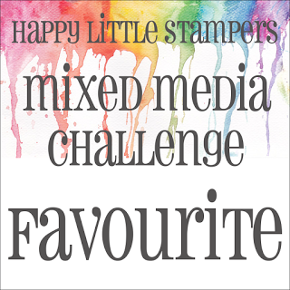 Mixed Media Challenge Favorite @ HLS Feb'17
