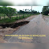 ATENÇÃO todos os motoristas que trafegam na RN que liga Laranjeiras à Monte Alegre na altura do loteamento a pista está cedendo por conta das chuvas.