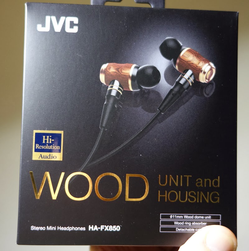 ゆるりブログ: JVC HA-FX850 ハイレゾ対応ウッドドームイヤホン！買いました