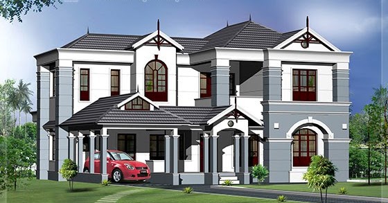 2500 sq.feet house elevation design | House Design Plans