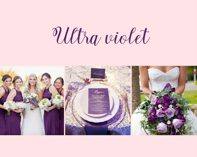 Ultraviolet, el color tendencia de Pantone para las bodas de 2018