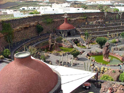 Jardín de Cactus en Lanzarote - Cesar Manrique - que visitar