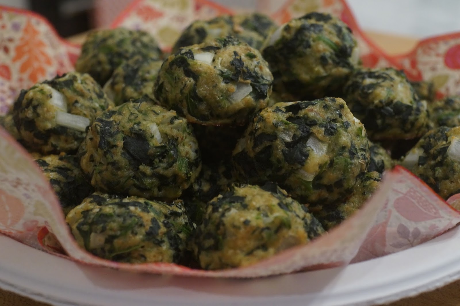 siriously delicious Spinach Balls