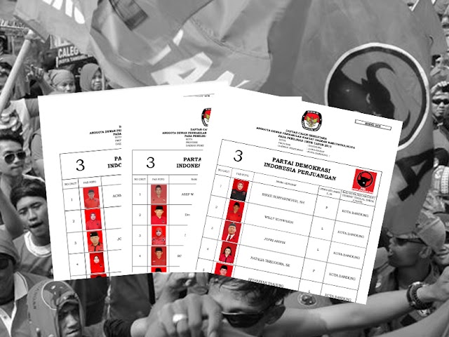 Daftar Calon Sementara Anggota DPRD Kota Bandung Pemilu 2019 dari PDIP