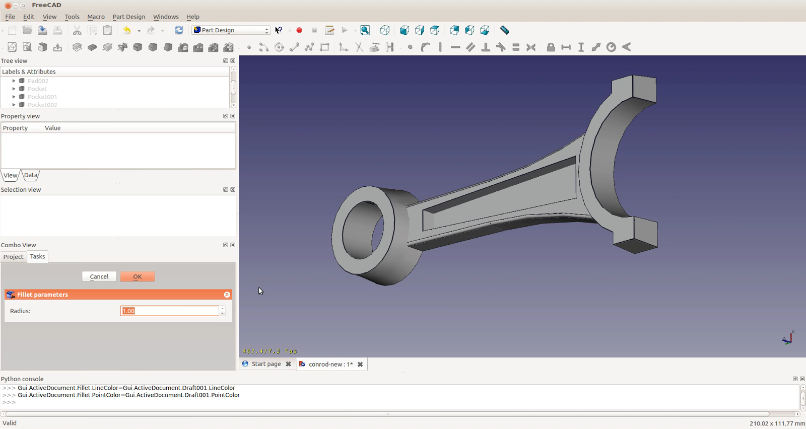 freecad mirror a pocket freecad mirror a pocket