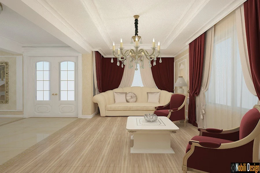 Design interior casa stil clasic de lux Bucuresti - Arhitect interior Bucuresti